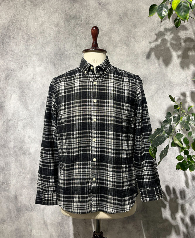 Black Checked Shirt