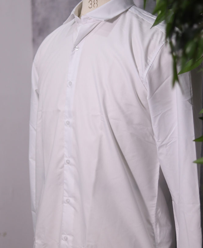White Plain Shirt - Image 2