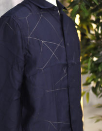 Navy Blue Designer Shirt - Image 2