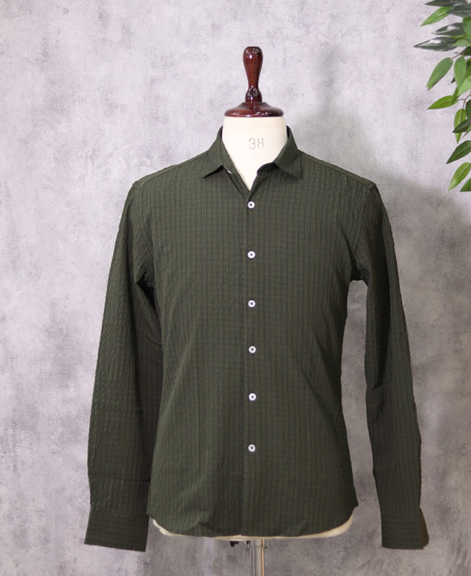 Green Designer Shirt