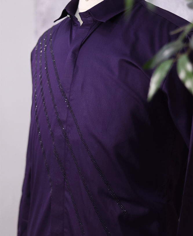 Purple Stone Shirt - Image 2