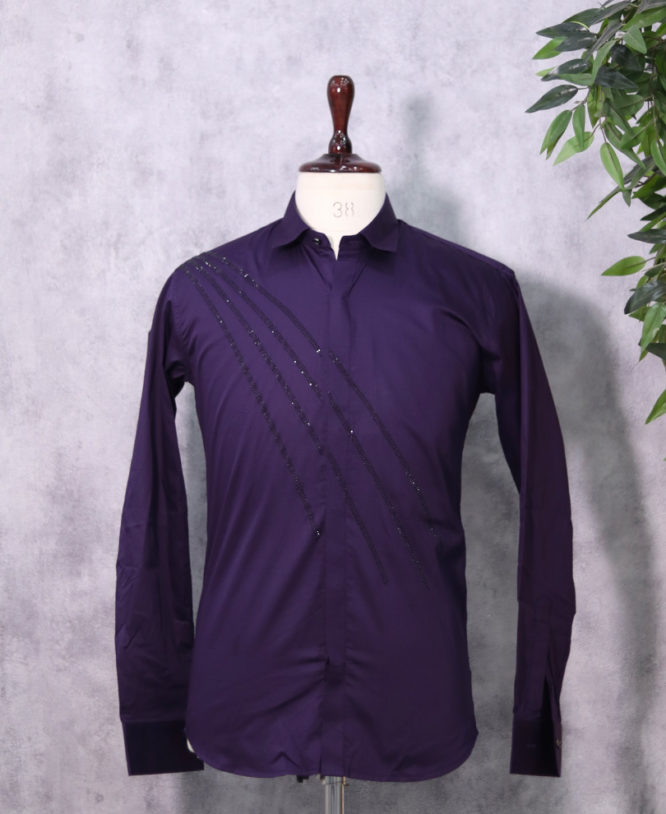 Purple Stone Shirt