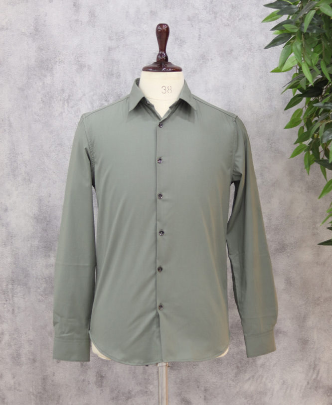 Green Plain Shirt