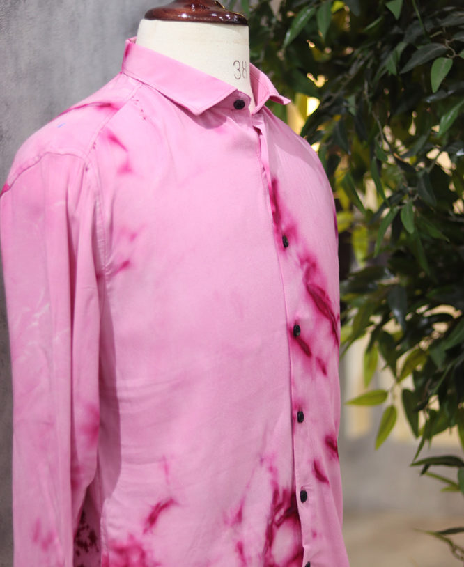 Peach Tie & Dye Shirt - Image 2