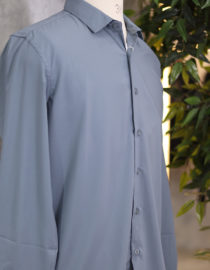 Blue Plain Shirt - Image 2