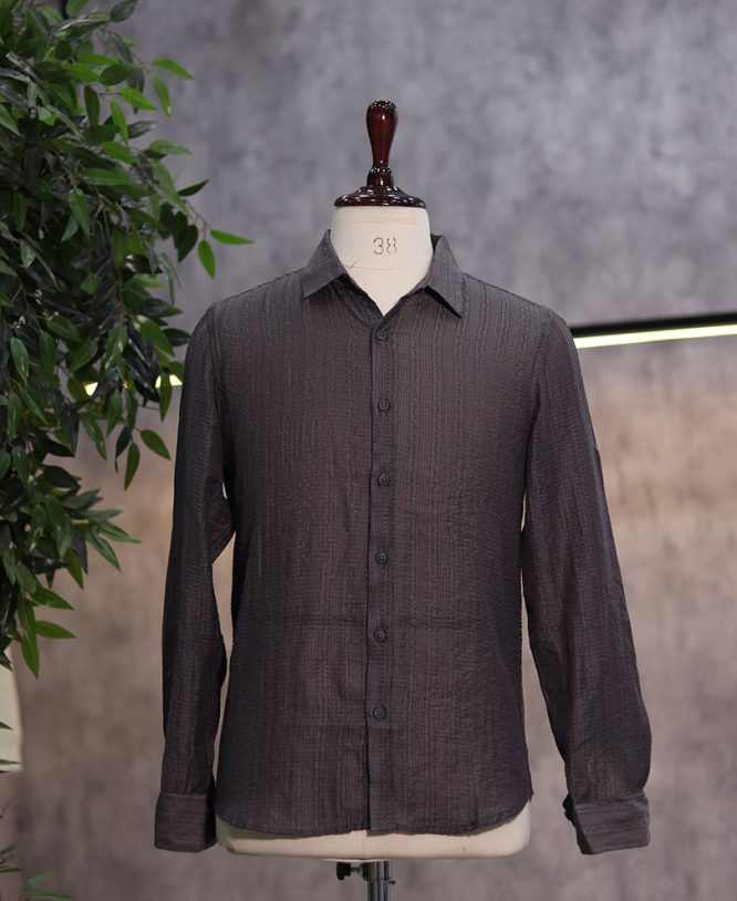Dark Grey Designer Shirt