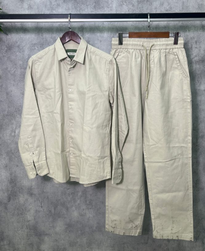 Cream Linen Co-ords