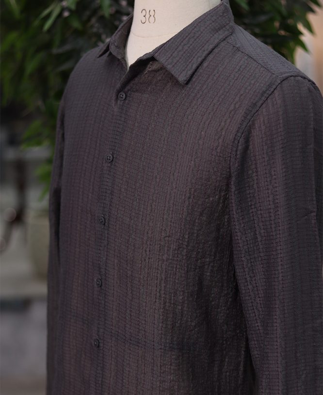 Dark Grey Designer Shirt - Image 2