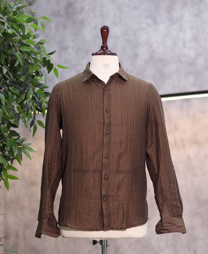 Brown Designer Shirt