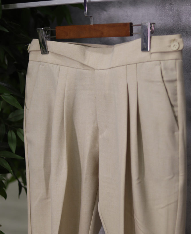 Beige Gurkha Pant - Image 2