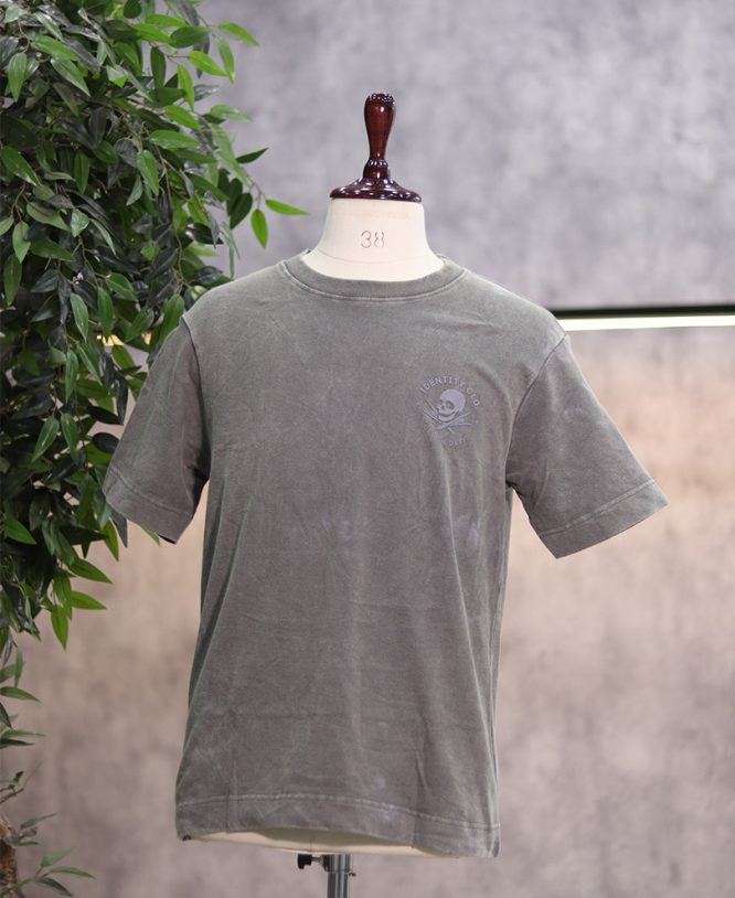 Light Grey Drop Shoulder Tee - Image 3