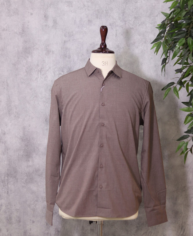 Brown Plain Shirt
