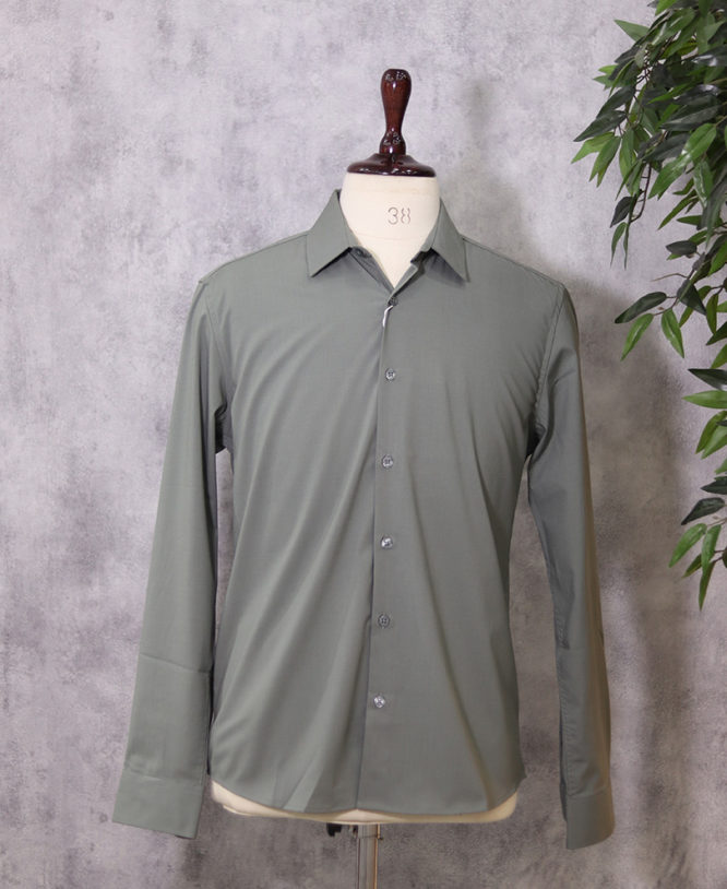 Green Plain Shirt