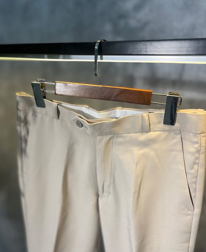 Cream Formal Pant - Image 2