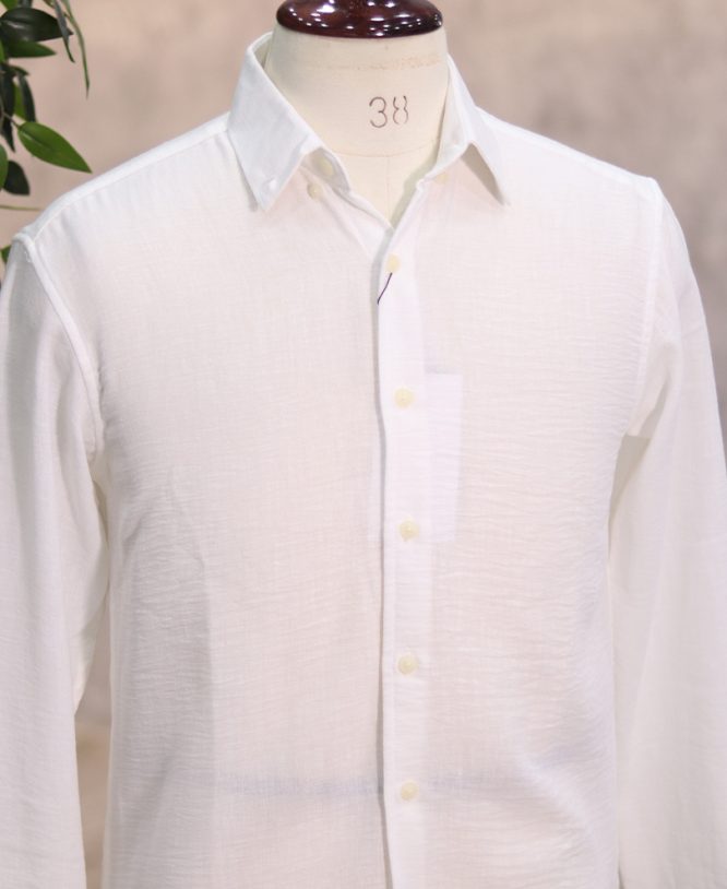 White Linen Shirt - Image 2