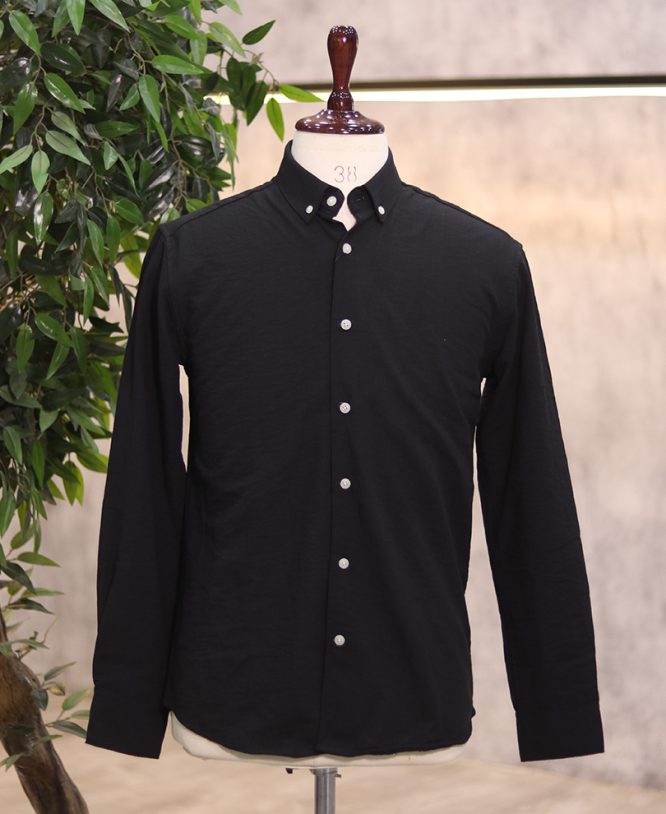 Black Linen Shirt