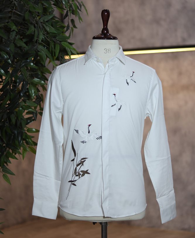 White Designer Shirt 3