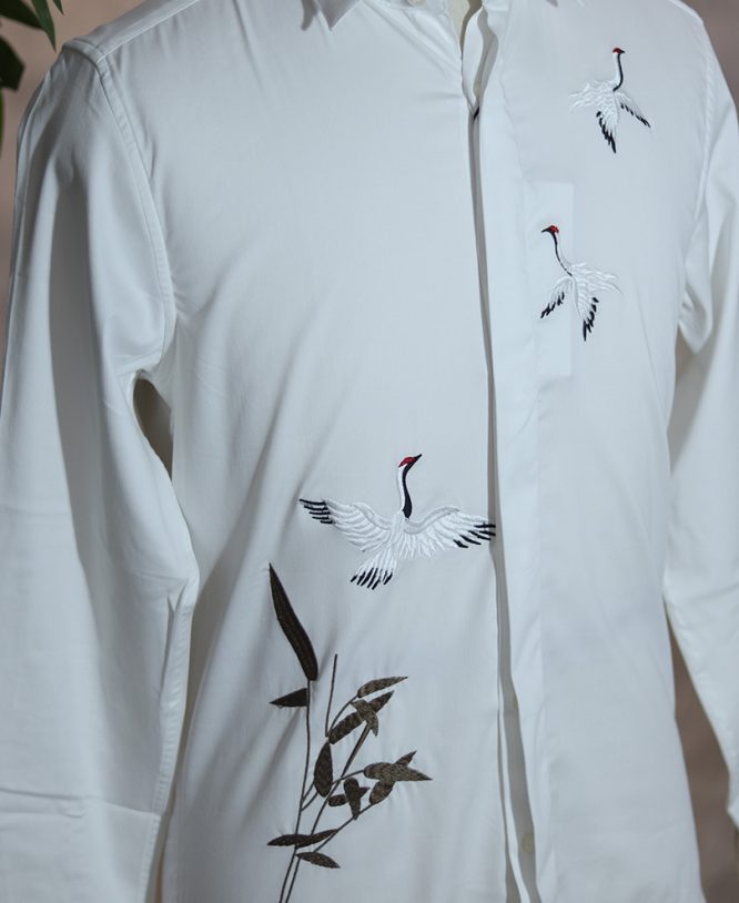 White Designer Shirt 3 - Image 2