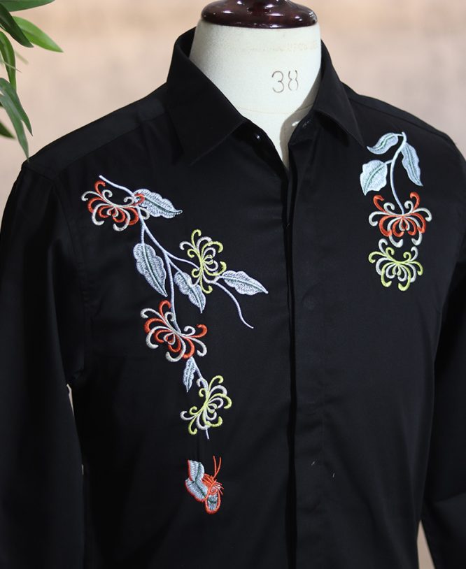 Black Designer Shirt 1 - Image 2