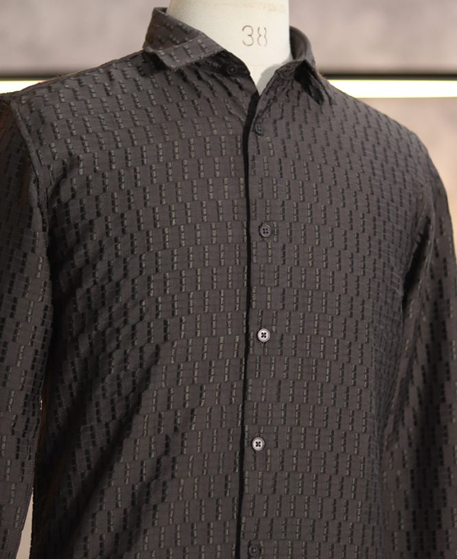 Brown Designer Shirt - Image 2