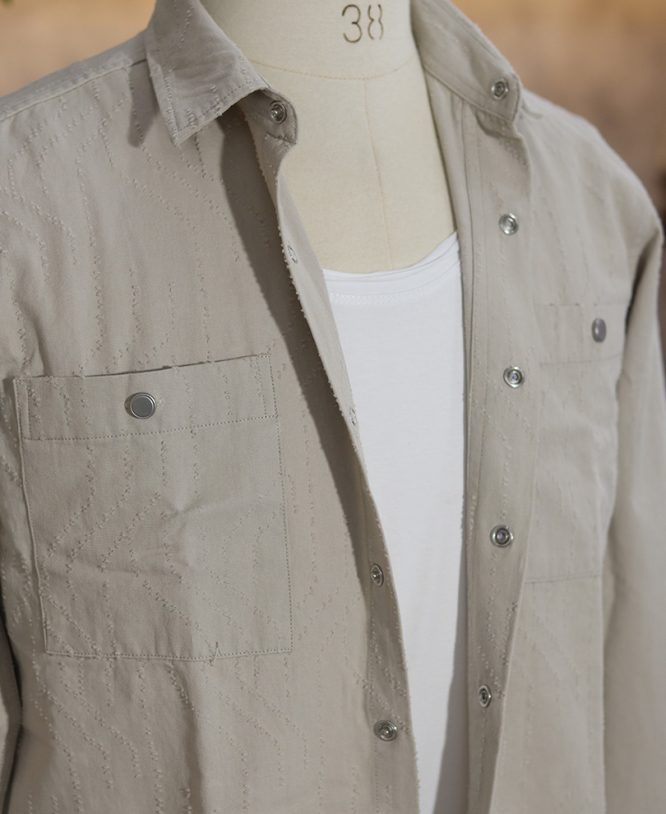 Cream Shacket - Image 2