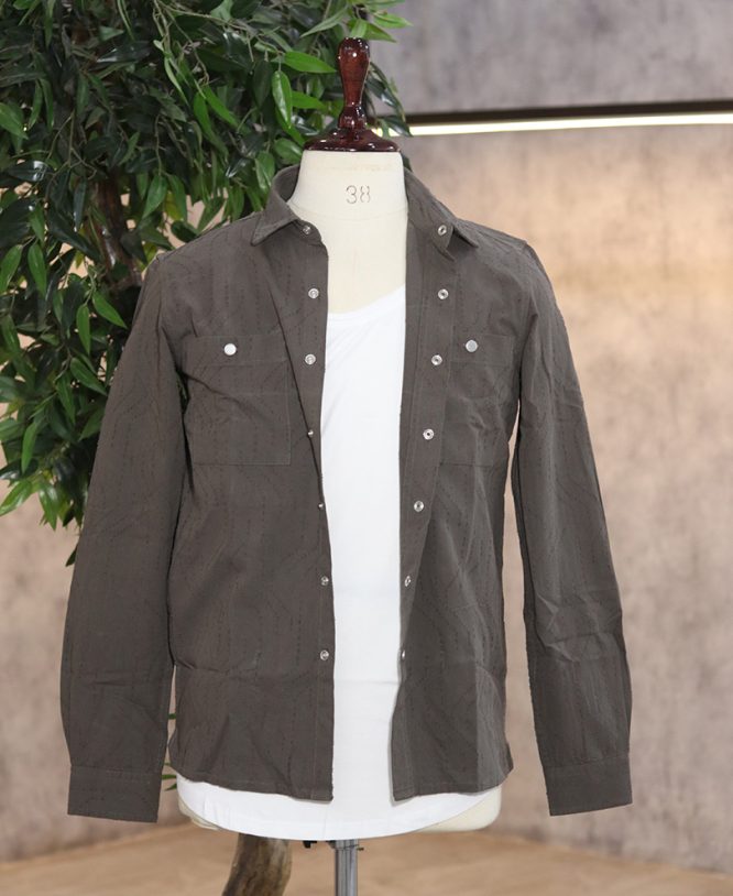 Dark Grey Shacket