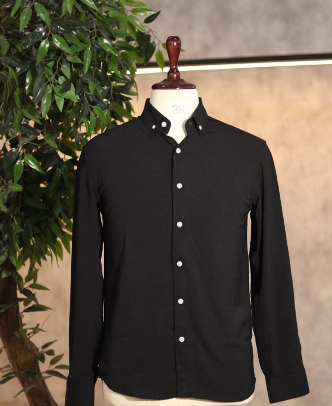 Black Linen Shirt