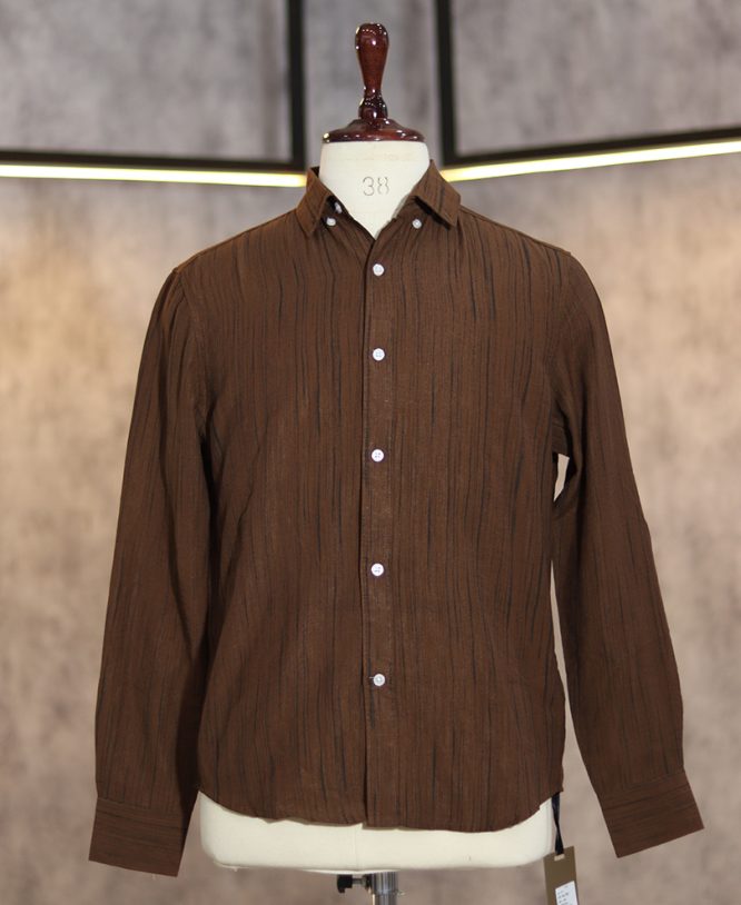 Brown Stripe Shirt