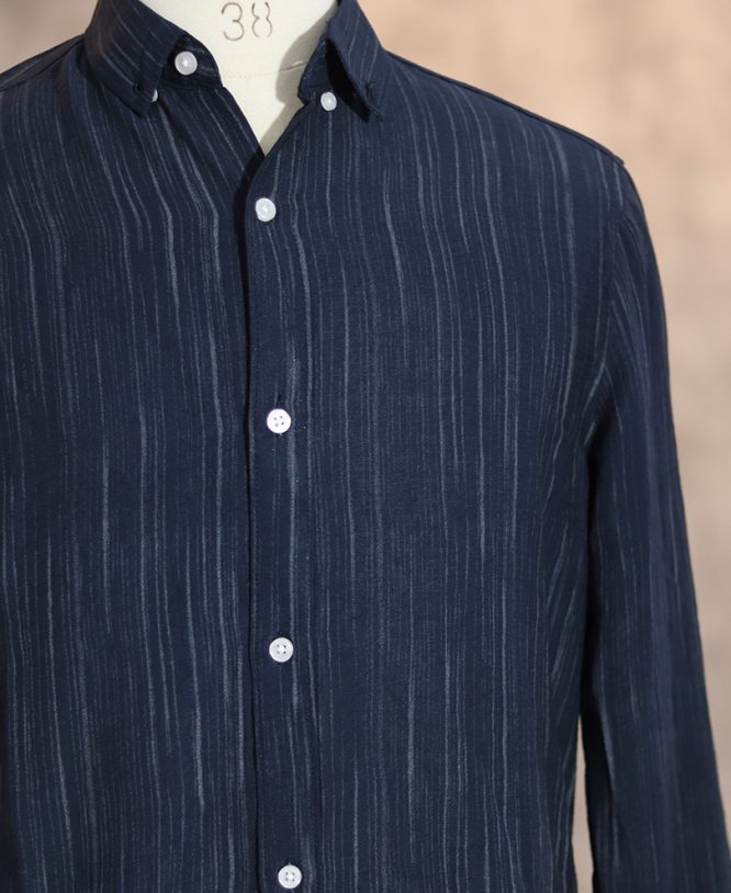 Blue Stripe Shirt - Image 2