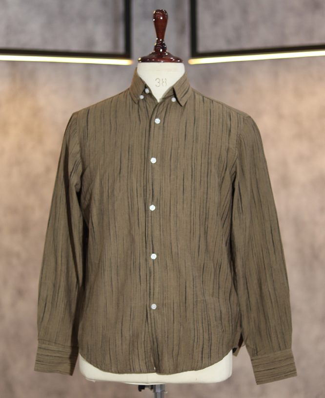 Light Brown Stripe Shirt