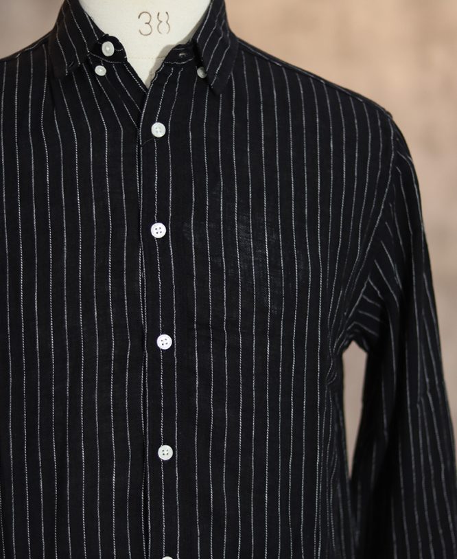 Black Stripe Shirt - Image 2