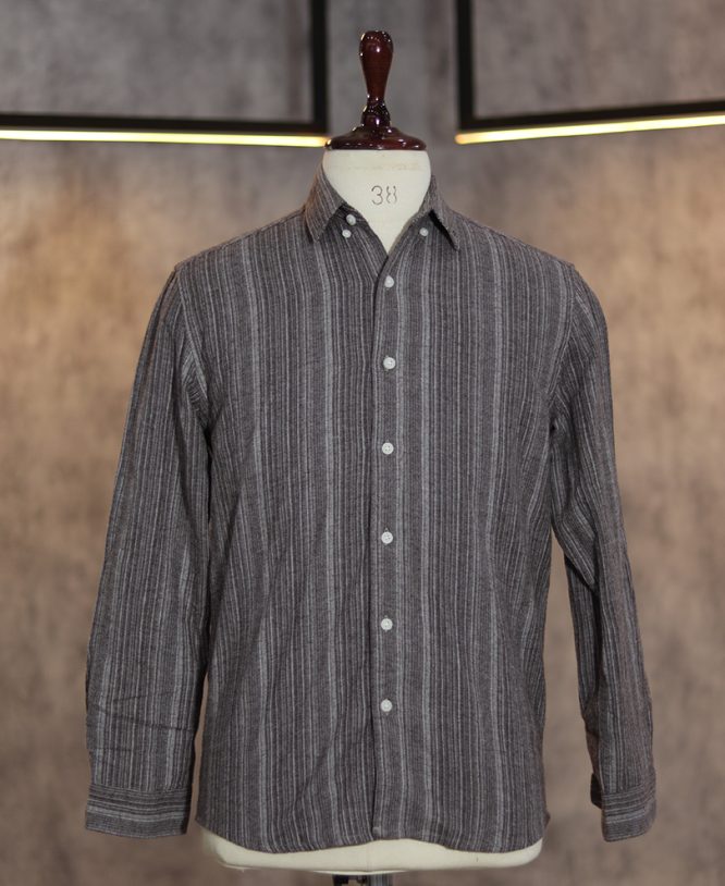 Light Grey Stripe Shirt