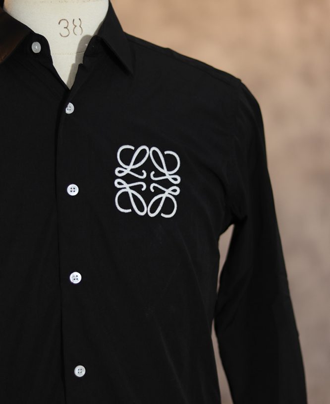 Black Designer shirt - Image 2