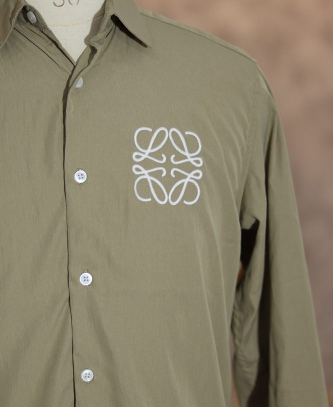 Cream Designer shirt - Image 2