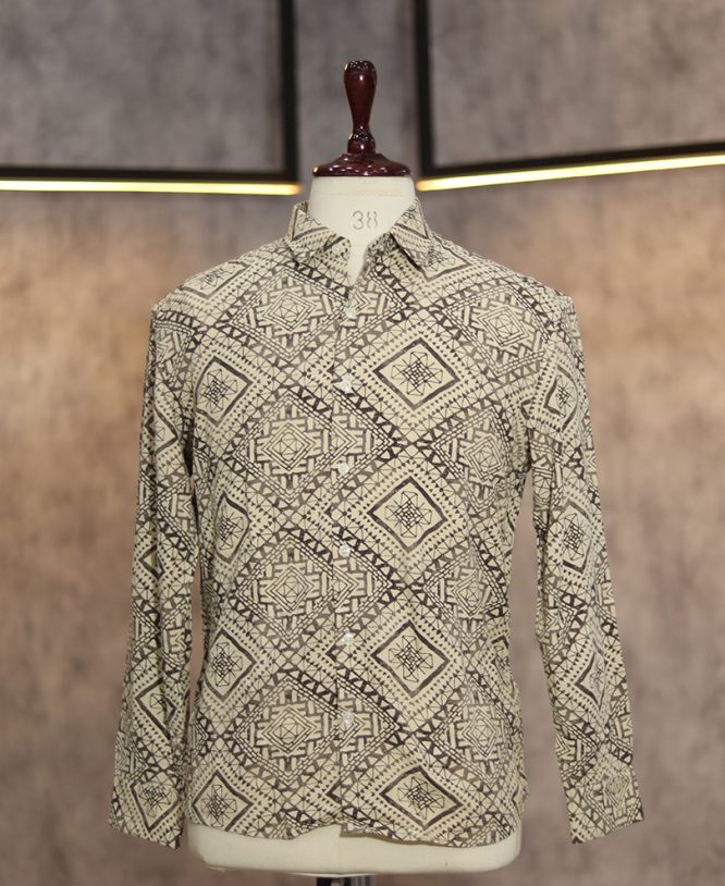 Mustard Printed Shirt