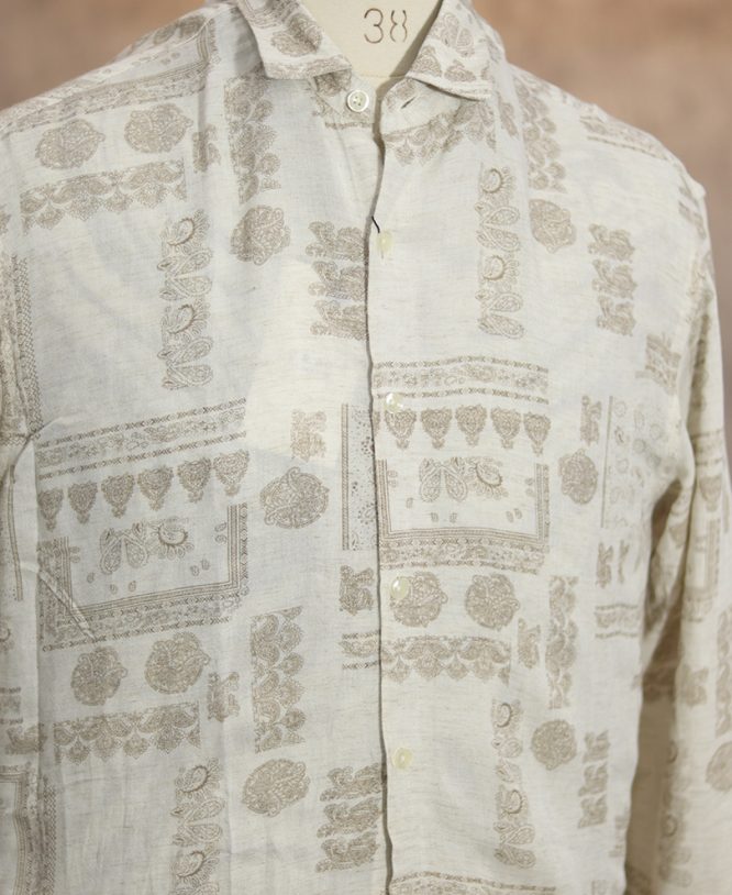 Yellow Printed Shirt - Image 2