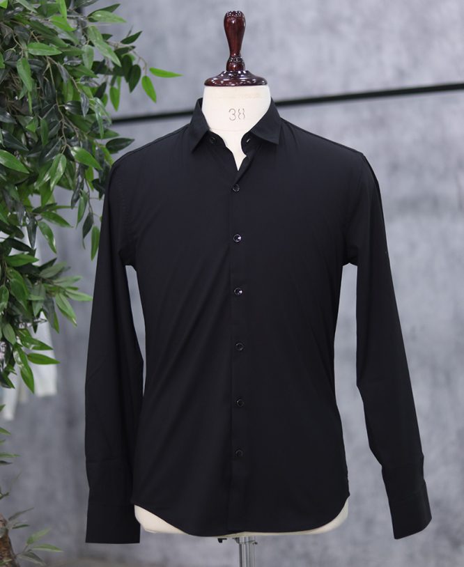 Black Plain Shirt