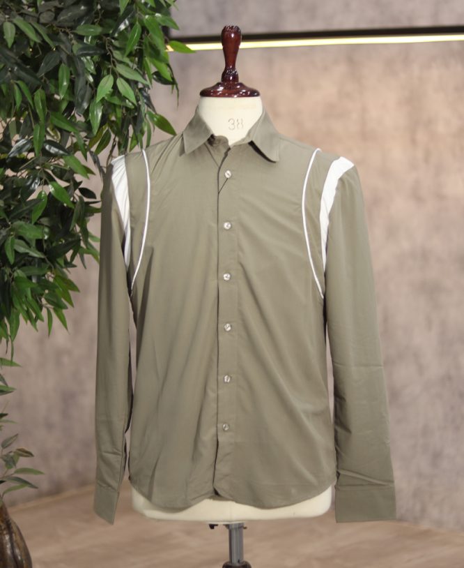 Green Imported Designer Shirt