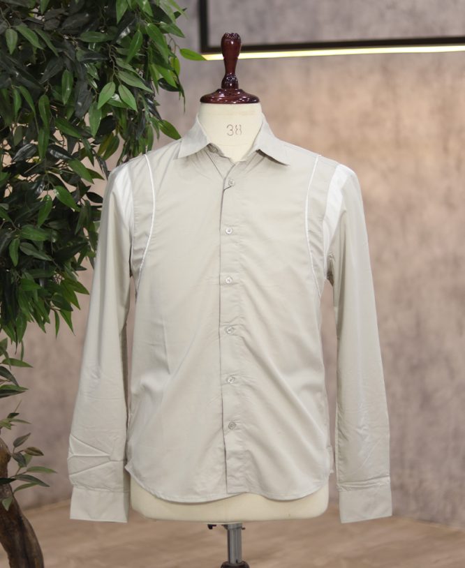 Grey Imported Designer Shirt