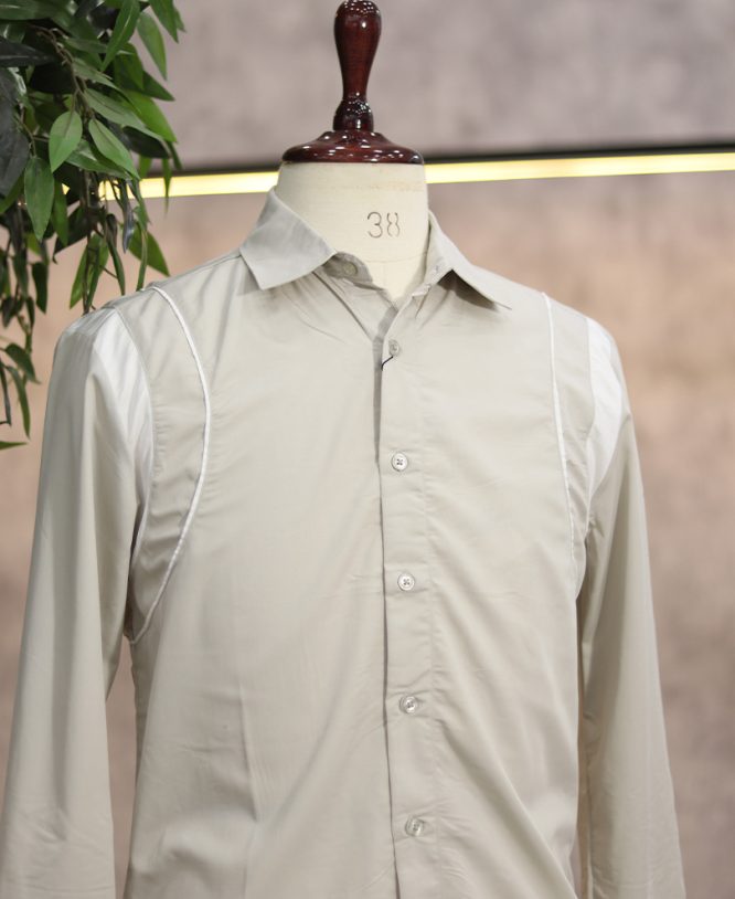 Grey Imported Designer Shirt - Image 2