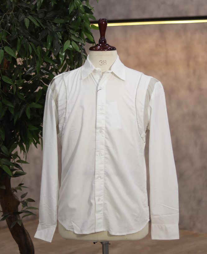 White Imported Designer Shirt