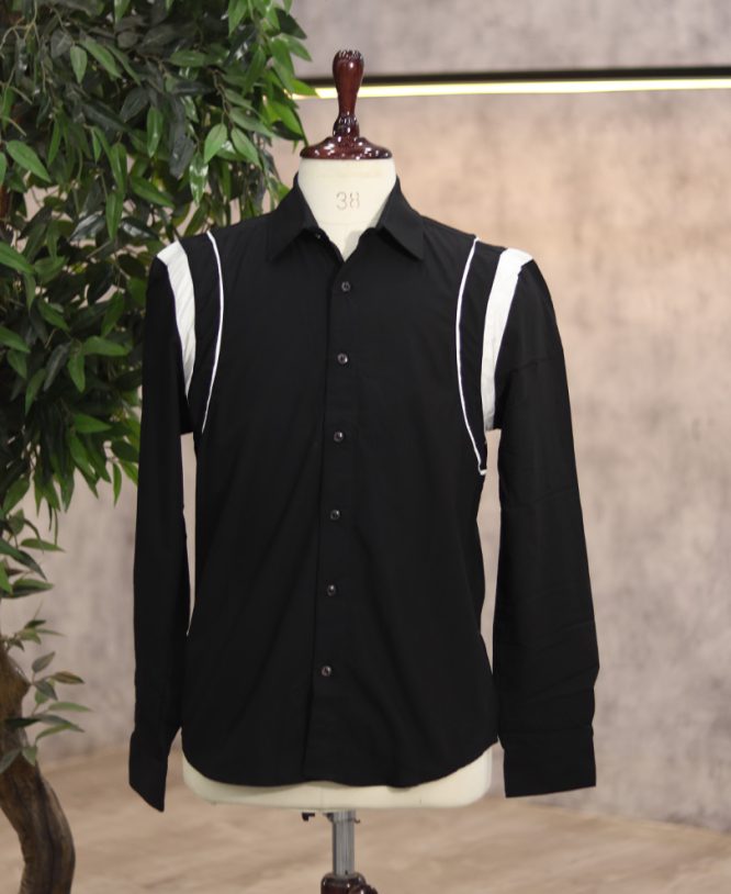 Black Imported Designer Shirt