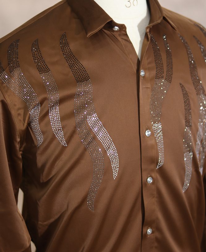 Brown Stone Shirt - Image 2