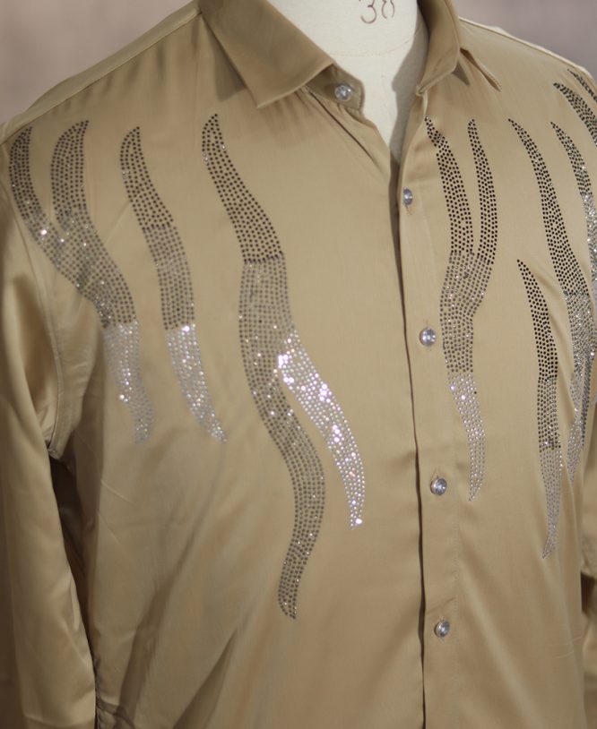 Cream Stone Shirt - Image 2
