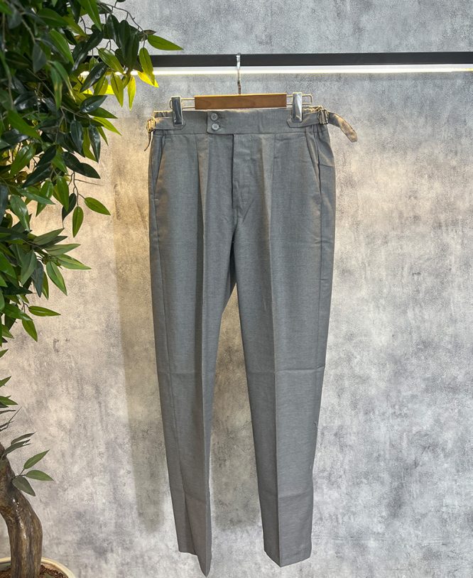 Grey Gurkha Pant