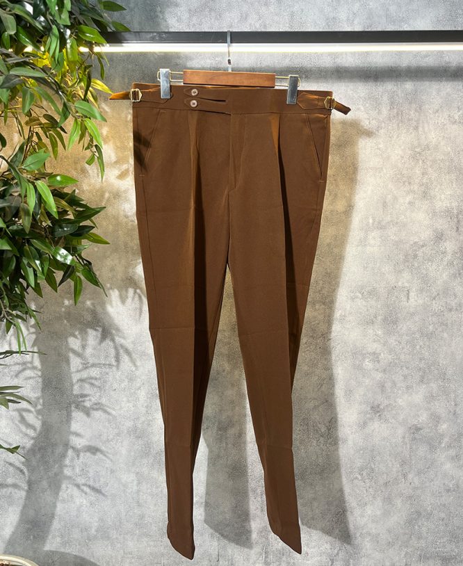 Brown Gurkha Pant