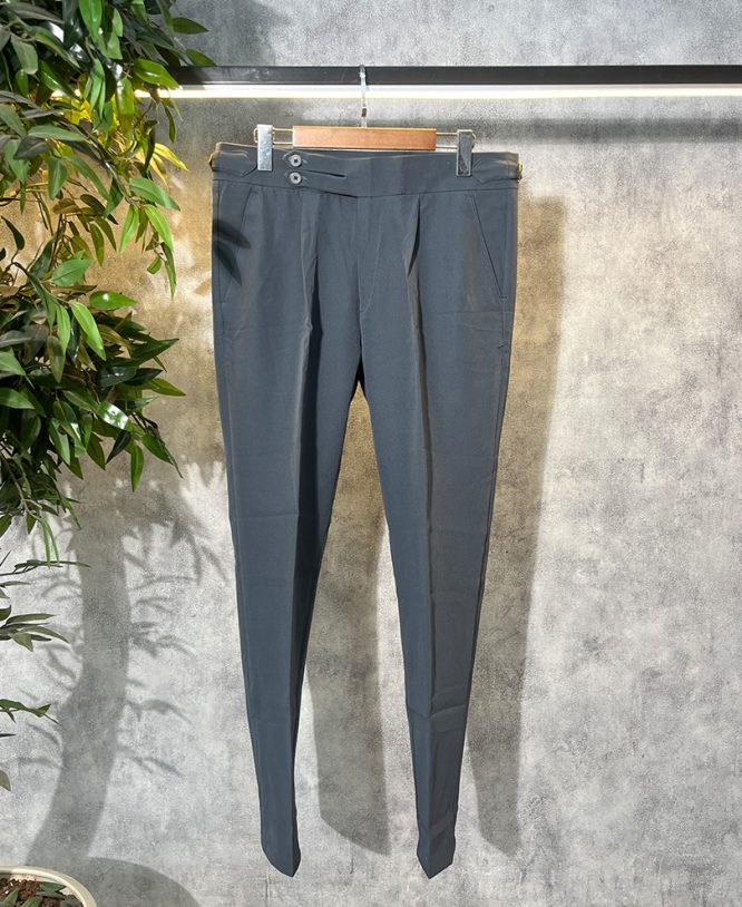 Dark Grey Gurkha Pant