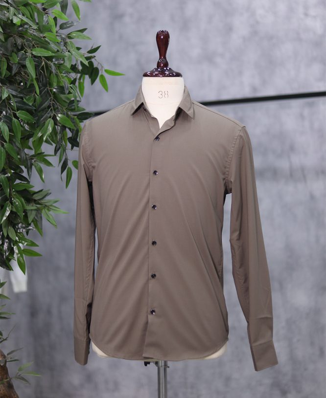 Brown Plain Shirt