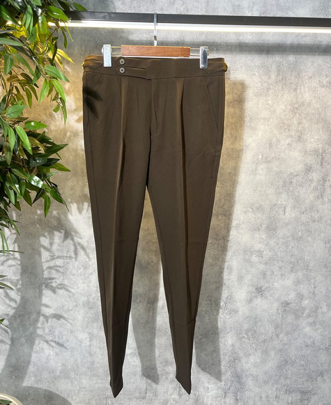 Dark Brown Gurkha Pant