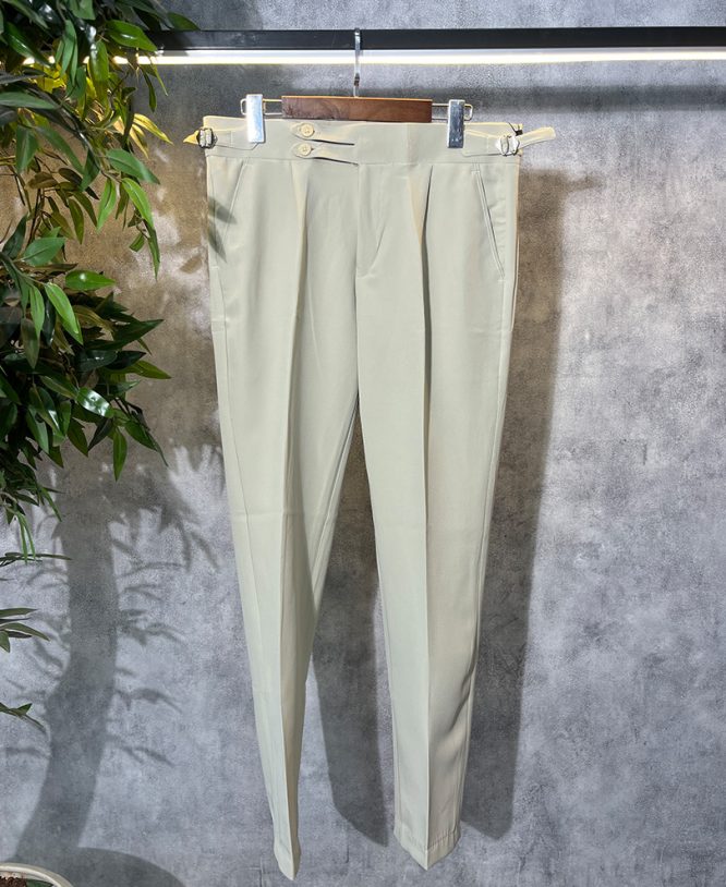 Beige Gurkha Pant